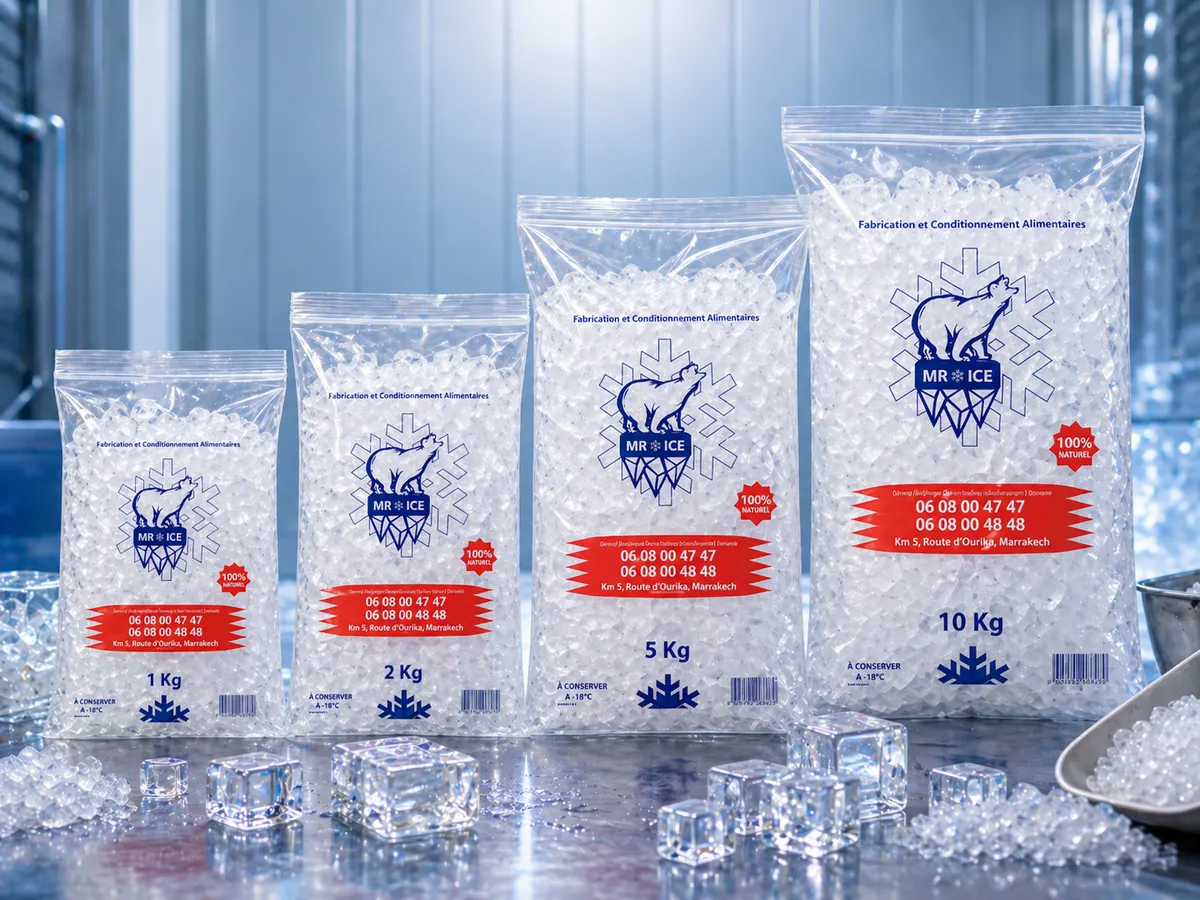 Mr ICE SARL — Glaçons cubiques