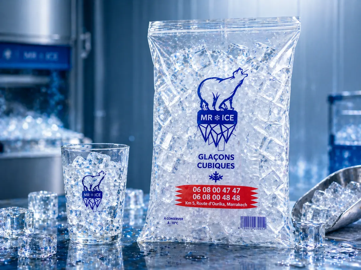 Glaçons cubiques — Mr ICE